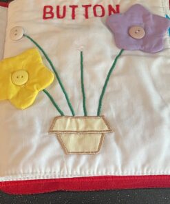 Pockets of Learning Personalized My Quiet Book - Montessori Basic Life Skills Activity Toys | Interactive Preschool Activity Busy Book for Toddlers & Children, Soft Fabric Original Quiet Travel Book 23 81zIDyWv9VL