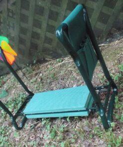 Ohuhu Garden Kneeler and Seat, Heavy Duty Garden Stool with EVA Foam Kneeling Pad, Foldable Gardening Bench with 2 Tool Pouches, 2-in-1 Portable Gardening Supplies, Idea Gifts for Women Men Seniors 69 81zIEMwgFbL