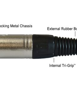 GLS Audio XLR Male Plugs Connectors XLR-M Plug - 20 Pack 6 81zJCEAVvSL