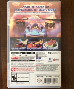 Team Sonic Racing - Nintendo Switch Standard 11 81zJagHnbgL