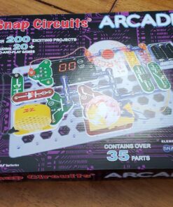 Snap Circuits “Arcade”, Electronics Exploration Kit, Stem Activities for Ages 8+, Full Color Project Manual (SCA-200) Arcade 28 81zJuAb4V2L