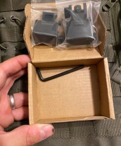 Feyachi Flip Up Rear Front and Iron Sights Best Backup fits Picatinny & Weaver Rails Black 52 81zKI5PhQL