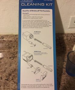 PetSafe Drinkwell Dog and Cat Water Fountain Cleaning Kit - Includes 3 Brushes to Fit Most Pet Fountains - Durable, Rust-Resistant Material 42 81zLeScTpML