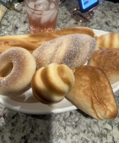 Hynbase 7 Pieces Pack Fake Cake Simulation Breads Set 18 81zNrefU9OL