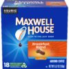 Maxwell House Breakfast Blend Coffee, K-CUP Pods, 72 count (4 Packs of 18) 18 Count (Pack of 4) 18 81zOwCbSuZL