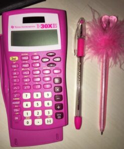 Texas Instruments TI-30X IIS 2-Line Scientific Calculator, Pink Single Pack 36 81zPJzoJgZL