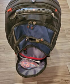 SwissGear Wenger Ibex Laptop Backpack, black, one size (27316060) Ibex Padded Platform Laptop Backpack With Accessory Pouch 72 81zQJIlfOEL