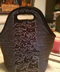 Artovida Artists Collective Insulated Neoprene Lunch Bag - Washable Soft Lunch Tote for Work and Picnic - Design by Tobe Fonseca (Brazil) Furr Division - Classic Tobe Fonseca Furr Div. Cats 24 81zQNfF6yZL