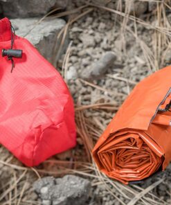 SE Survivor Series Orange Emergency Sleeping Bags with Drawstring Carrying Bags (2-Pack) - EB122OR-2 10 81zQvDC7MCL