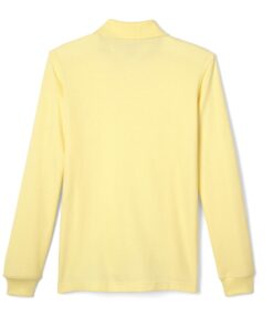 French Toast Boys' Long-Sleeve Pique Polo Shirt 8 Yellow 14 81zRqZ0kz4L 3