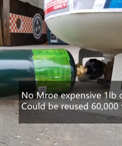 DOZYANT Propane Refill Adapter, LP Gas Cylinder Tank Coupler - Fits QCC1 / Type1 Propane Tank and 1 lb Throwaway Disposable Cylinder Propane Bottle Connector 25 81zSlGMKxL