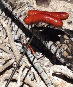 Tapirus Marshmallow Roasting Sticks | Set of 4 Extra Long Retractable Campfire Sticks | Protect Kids with Insulated Handles | Extendable Smore & Hot Dog Skewers | Heavy Duty Metal Camping Accessory 50 81zSsm2mvLL