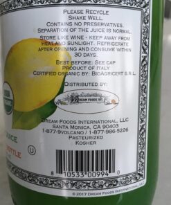 Volcano Bursts Organic Italian Lemon Juice, 33.8 oz 21 81zU859 tJL