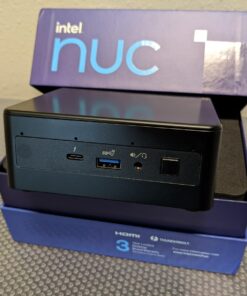 Intel NUC 11 NUC11PAHI5 Panther Canyon Mini PC, i5-1135G7, 16GB RAM, 256GB SSD, Mini Computers Windows 11 Pro for Business Home Office, Support 8K/WiFi 6/4K Quad Display/Bluetooth 5/Thunderbolt 3 NUC11 i5 16GB+256GB 30 81zVOif4QgL
