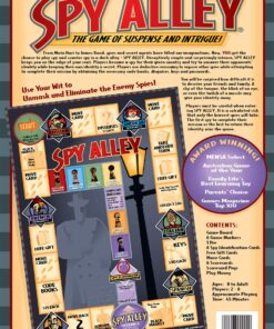 Spy Alley Mensa Award Winning Family Strategy Board Game 12 81zVSo5tPBL