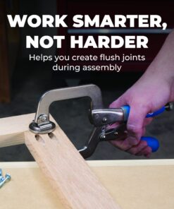 Kreg KHC-Premium 3-inch Face Clamp Silver and Blue 26 81zXEFl0mL