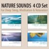 NATURE SOUNDS Set - Ocean Waves, Forest Sounds, Thunder, Nature Sounds with Music for Deep Sleep, Meditation, & Relaxation Nature Sounds 4 Album Set: Ocean Waves / Forest Sounds / Thunder / Nature Sounds with Music 14 81zXIpldyYL