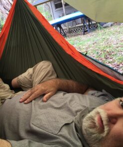 Gold Armour Rainfly Tarp Hammock, Premium 14.7ft/12ft/10ft/8ft Rain Fly Cover, Waterproof Ultralight Camping Shelter Canopy, Survival Equipment Gear Camping Tent Accessories (OD Green 12ft x 10ft) Od Green 12ft X 10ft 48 81zXanE0QlL 1