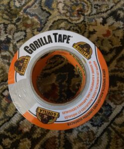 Gorilla Tape, White Duct Tape, 1.88" x 30 yd, White, (Pack of 1) 1 Pack 38 81zZMO6 tBL