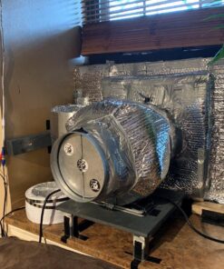 iPower GLFANXINLINE8 8 Inch 750 CFM Inline Duct Ventilation HVAC Exhaust Blower for Grow Tent, Grounded Power Cord, 8" Fan, Grey 26 81zaV3nSyPL