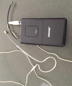 PYLE-PRO In-Ear Back Electric Microphone - Portable Omnidirectional Wired Headset Pro Voice Audio Condenser Mic With 4 Pin Mini XLR Cable Wire and Windscreen - For Shure System - PMEMS10 (Skin Tone),Beige 15 81zaot 6KtL