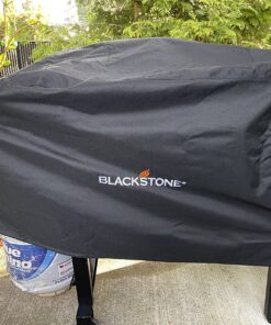 Blackstone 1529 Griddle Cover for 28" Griddle with Single Shelf Without Hood, Water Resistant, Weather Resistant Heavy Duty 600D Polyester Outdoor BBQ Grilling Cover, Black 19 81zbWHA t5L
