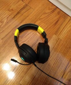 Razer Kraken X USB Ultralight Gaming Headset: 7.1 Surround Sound - Lightweight Frame - Green Logo Lighting - Integrated Audio Controls - Bendable Cardioid Microphone - for PC - Classic Black Green Lighting Only 34 81zbZtYTgL