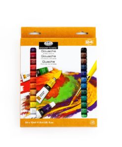 Alternative view of Royal & Langnickel GOU24 Gouache Color Artist Tube Paint, 12ml, 24-Pack, 12 Count (Pack of 1), 24 Pack 12 Count (Pack of 1)