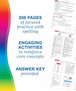 Spectrum Spelling Workbook Grade 4, Ages 9 to 10, 4th Grade Spelling Workbook, Handwriting Practice with Vowels, Diagraphs, Parts of Speech, and ... English Dictionary - 208 Pages (Volume 74) 15 81ze9nVAfYL