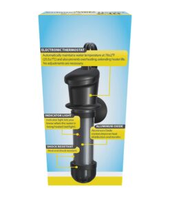 Tetra HT Submersible Aquarium Heater With Electronic Thermostat, 50-Watt, 2-10 Gallon 21 81zeKALepDL