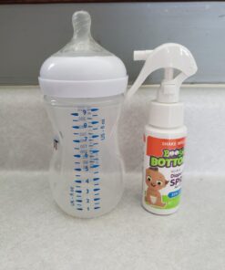 Diaper Rash Cream Spray by Boogie Bottoms, Travel Friendly No-Rub Touch Free Application for Sensitive Skin, from The Maker of Boogie Wipes, Over 200 Sprays per Bottle, 1.7 oz 44 81zeiDHXKnL