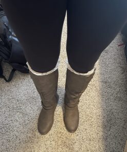 Soft Leggings for Women - High Waisted Tummy Control No See Through Workout Yoga Pants 1-black Small-Medium 31 81zevwFL4FL