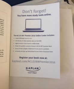NCLEX-RN Premier 2016 with 2 Practice Tests: Online + Book + DVD + Mobile (Kaplan Test Prep) 9 81zhl5iNa0L