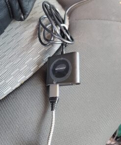 5-in-1 Multi Port USB C Car Charger, 78W iPhone Car Charger Fast Charging for Multiple Devices, Car Cigarette Lighter USB Charger with Fast 5FT Cable for iPhone15/Samsung/iPad Pro/MacBook Air/Pro 30 81ziBlUpUsL