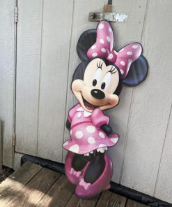 RoomMates RMK2008GM Minnie Bow-Tique Peel and Stick Giant Wall Decal , Pink Bow-Tique Giant 29 81ziaEPXsNL 1