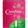 Carefree Original Thin Panty Liners, Daily Protection, Long, 92 Count (Pack of 1) 92 Count (Pack of 1) 70 81zmWOYbWNL