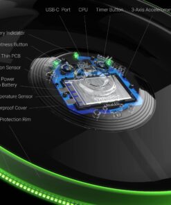 TOSY Flying Disc - 16 Million Color RGB or 36 or 360 LEDs, Extremely Bright, Smart Modes, Auto Light Up, Rechargeable, Cool Fun Christmas, Birthday & Camping Gift for Men/Boys/Teens/Kids, 175g frisbee RGB Disc (Multi-color) 11 81zn D7UIhL 1