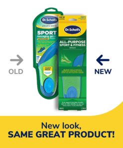 Dr. Scholl's Sport & Fitness All-Purpose Comfort Insoles,Men's, 1 Pair, Trim to Fit Inserts 1 Pair (Pack of 1) 1 Pair (Men's 8-14) 15 81zn8phBvKL