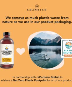 AMANDEAN Liposomal Vitamin C 1000mg. Liquid VIT C Supplement. Immune Support, Skin Health, Collagen Production. Fast Absorbing Antioxidant Delivery. Quali®-C, Soy-Free, Vegan, Non-GMO. 20 81zp8LofU5L