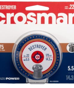Crosman DES22 Destroyer .22-Caliber Pellets, SILVER (175-Count) 20 81zp8YwfICL