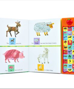 World of Eric Carle, Around the Farm 30-Button Animal Sound Book - Great for First Words - PI Kids 18 81zrNrF4ZEL