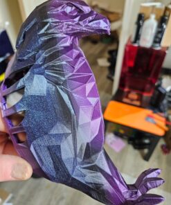 Stronghero3D PLA 3D Printer Filament 1.75 mm,PLA Silk Purple,PLA Black,PLA Blue,Accuracy +/- 0.05 mm net Weight 1 kg for Ender3 Cr10 Black-blue-purple 37 81ztAMpxEkL