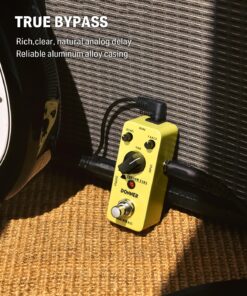 Donner Guitar Delay Pedal, Yellow Fall Analog Delay Guitar Effect Pedal Vintage Delay True Bypass Yellow Delay 22 81zuE84trJL