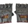 Dark Brown First Manufacturing Lightweight Thick Leather Fingerless Gloves Medium 15 81zuhsUiLwL