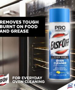 Easy-Off-74017 Professional Fume Free Max Oven Cleaner, Lemon 144 oz (6 Cans x 24 oz) 20 - 30 ounces 16 81zvLgwIyTL