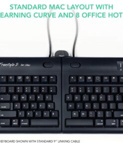 Alternative view of Kinesis USB Freestyle2 Keyboard for Mac (20" Extended Separation) 20 in Extended Separation