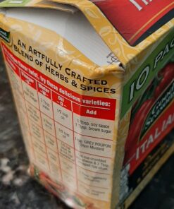 Good Seasons Italian Salad Dressing & Recipe Mix 0.7oz, 10 Pouches, Total Net 7oz 0.7 Ounce (Pack of 10) 9 81zvlmx6JfL