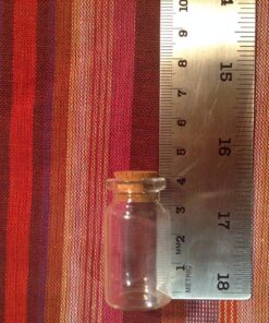 Yesker IPV023 Package of 24 Small Mini Glass Jars with Cork Stoppers-Size: 1-1/2" Tall X 3/4 Inches Diameter, Count 27 81zwL4gDnQL