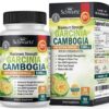 Garcinia Cambogia Weight Loss Pills - 1500mg HCA Pure Extract - Fast Acting Appetite Suppressant - Fat Burner for Women and Men to Help Lose Weight - Carb Blocker Metabolism Diet Pill - 90 Capsules 74 81zwgh4x5L