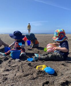 Click N' Play Beach Toys for Kids 3-10 - 18pc Sand Toys Including Sand Buckets for Kids with Sifter, Watering Can, Rake, 4 Hand Tools, 10 Sand Molds & Mesh Beach Toy Bag - Sandbox Toys for Toddlers 18 pc Beach set 26 81zx GQbpDL